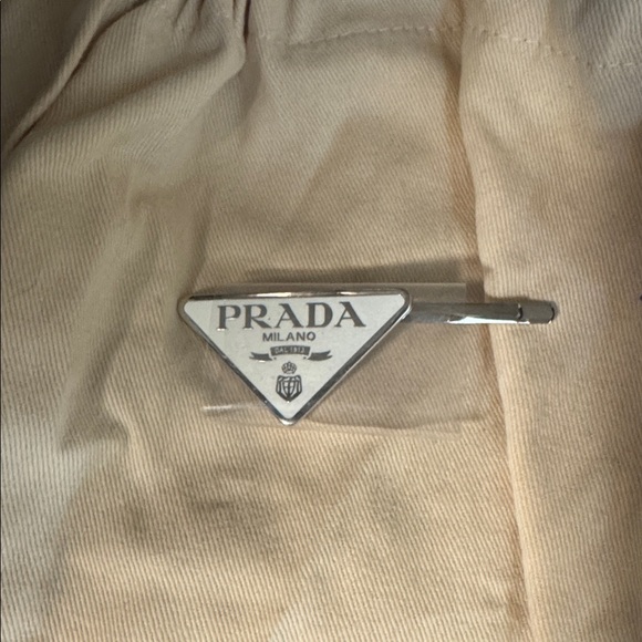 Prada White Hair Clip main image 3